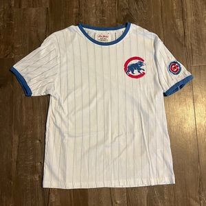 Cubs Vintage Pinstripe Tee